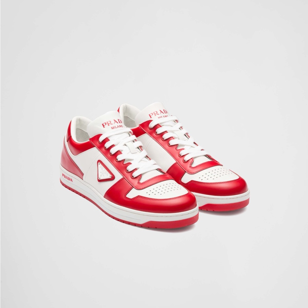 Prada Downtown Men’s Sneakers Size 36.5 Red EUC